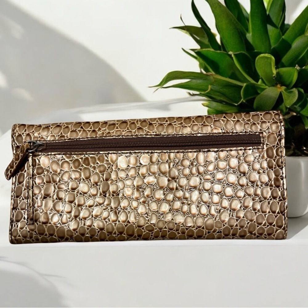 Ladies Faux Snake Skin Wallet